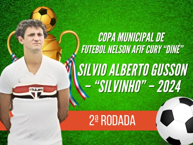 Segunda rodada da Copa Municipal de Futebol Nelson Afif Cury Din Silvio Alberto Gusson  Silvinho  2024 agitou a AASR