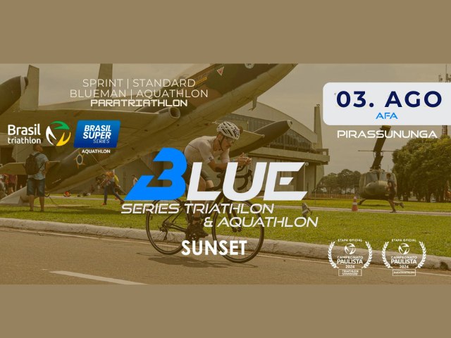 AFA de Pirassununga sedia etapa Blue Series de  triathlon e paratriathlon do Brasil no prximo sbado