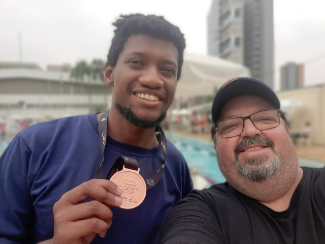 Atleta santa-ritense  consegue grande resultado na Unio de Natao  Master do Interior UNAMI