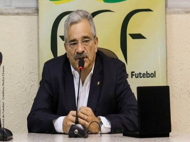 Presidente da FCF, Mauro Carmélio; receberá título de cidadão juazeirense na Arena Romeirão; saiba mais