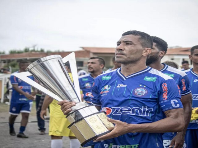 Campeo com Icasa, Barbalha, Guarani e Iguatu, Regineldo se despede do futebol profissional 