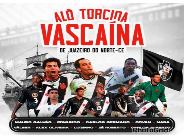 Ingressos para os dolos do Vasco no Romeiro esto sendo vendidos em Crato, Juazeiro e Barbalha