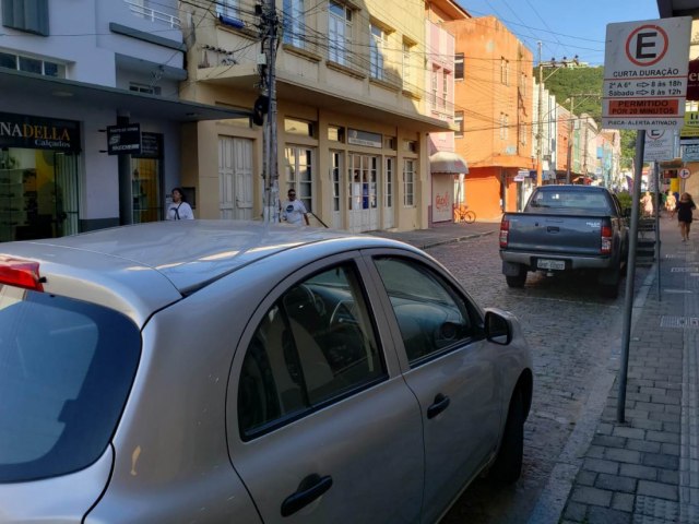 Estacionamento rotativo de Laguna inicia operao no dia 12 de junho