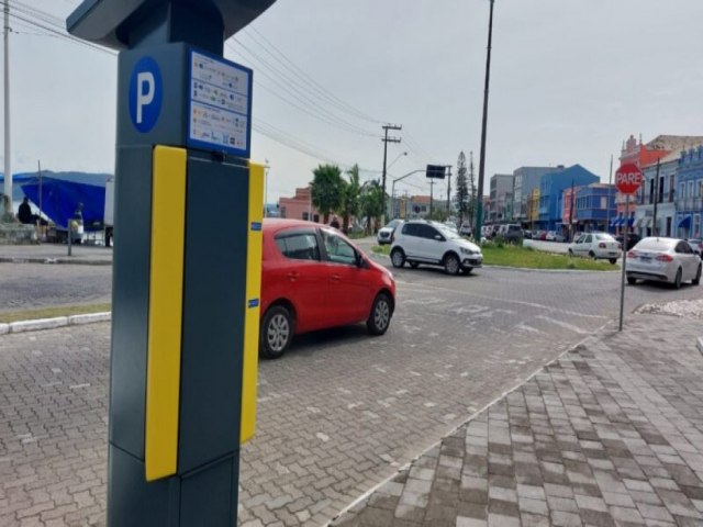 Estacionamento rotativo inicia operao em Laguna nesta segunda-feira