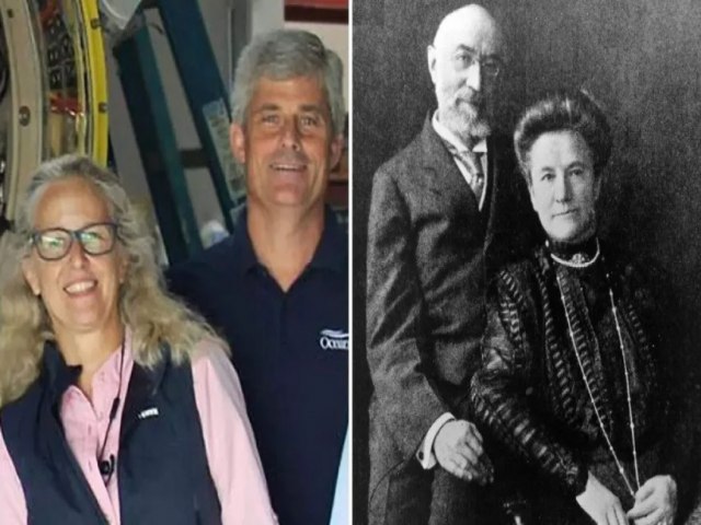 Mundo: esposa de um dos tripulantes do submarino  descendente de vtimas do Titanic