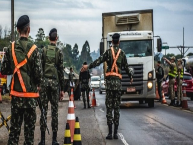 Megaoperao nas fronteiras do Sul do Brasil  montada por foras de segurana