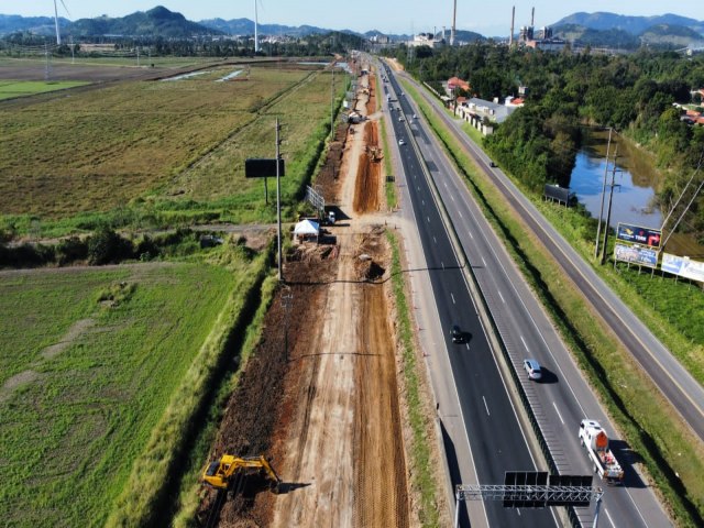 Concessionria investe mais de R$ 100 milhes na construo de novas marginais entre Tubaro e Capivari