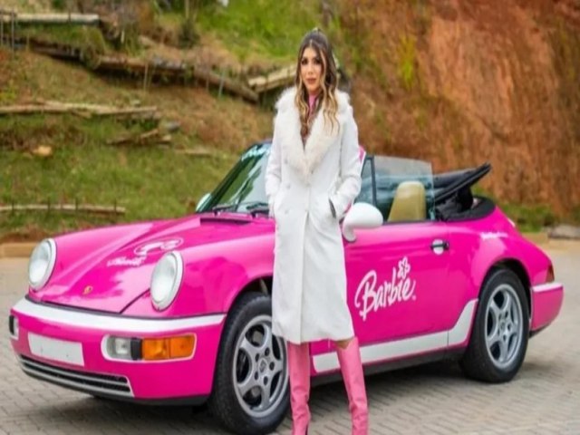 Empresria de Balnerio Cambori personaliza Porsche em homenagem  Barbie