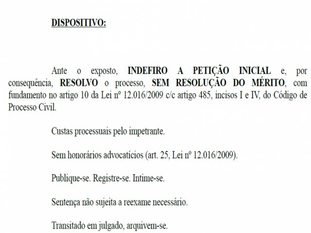 Justia nega mandado de segurana e eleio indireta em Tubaro est confirmada