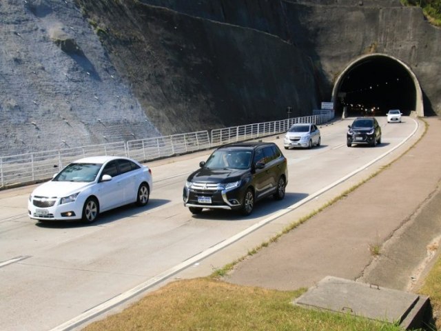 Tnel Formigo da BR-101 ficar em meia pista em Tubaro