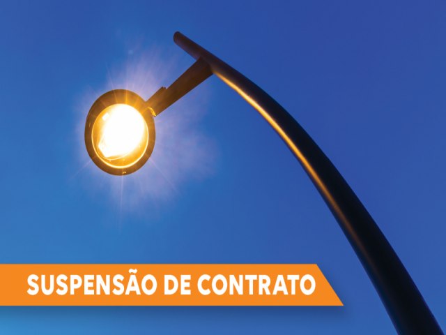 TCE/SC suspende contrato de manuteno da iluminao pblica em Tubaro