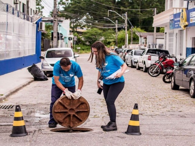 200 milhes de litros de esgoto deixaram de ser despejados no ambiente