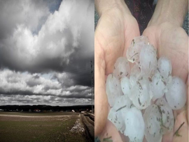 Aps forte tempestade granizo, final de semana ter novos temporais em SC? Confira a previso