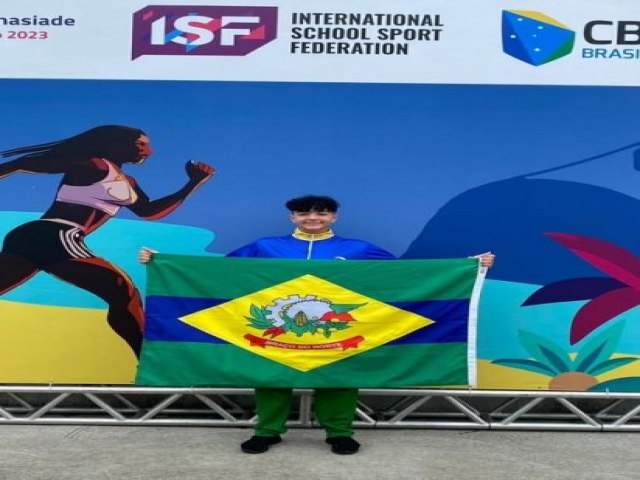 Braonortense em destaque! Yasmin Eckhardt Brilha em competio internacional de Atletismo