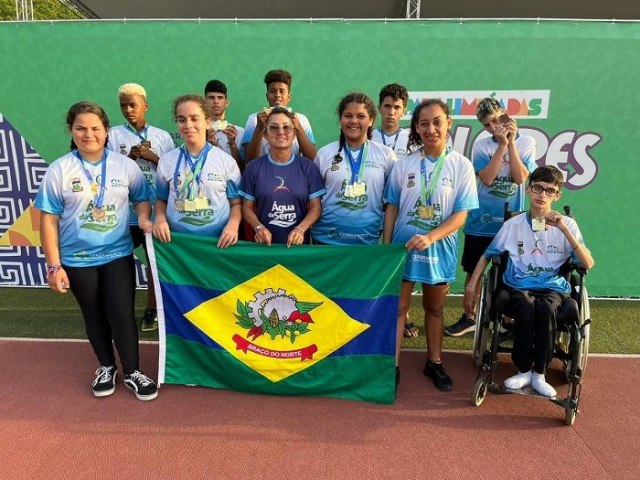 Paratletas de Brao do Norte conquistam 17 medalhas em campeonato