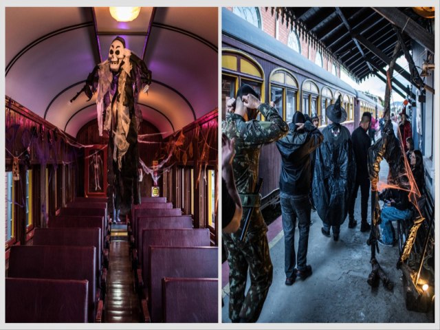 Museu Ferrovirio oferece passeio aterrorizante com o tema Halloween