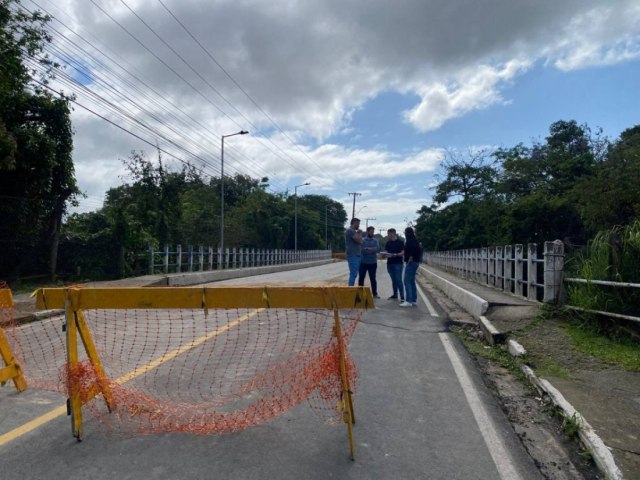 Ponte entre Tubaro e Capivari de Baixo s ser liberada aps obras emergenciais