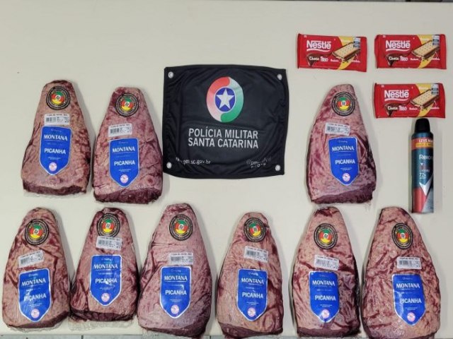 Homem furta 13 kg de picanha em supermercado de Cricima