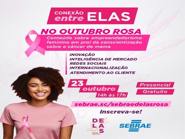 Sebrae promove evento em prol de instituies que atuam no combate ao cncer de mama