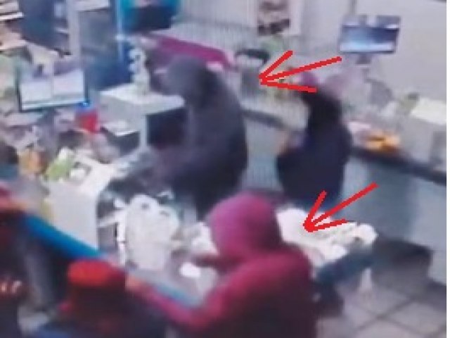 Aps perseguio suspeitos so presos por roubo a supermercado