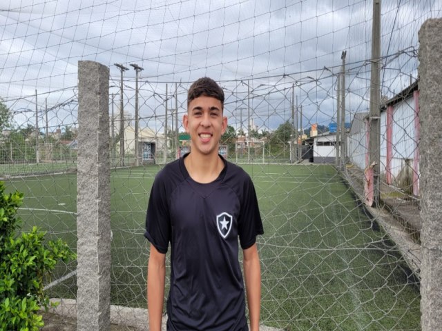 Jovem Tubaronense  promessa das categoria de base do Botafogo