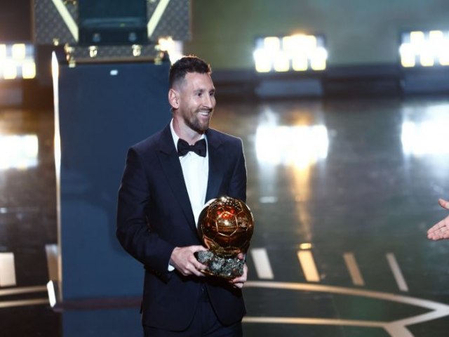 Messi ganha prmio de melhor jogador do mundo pela oitava vez