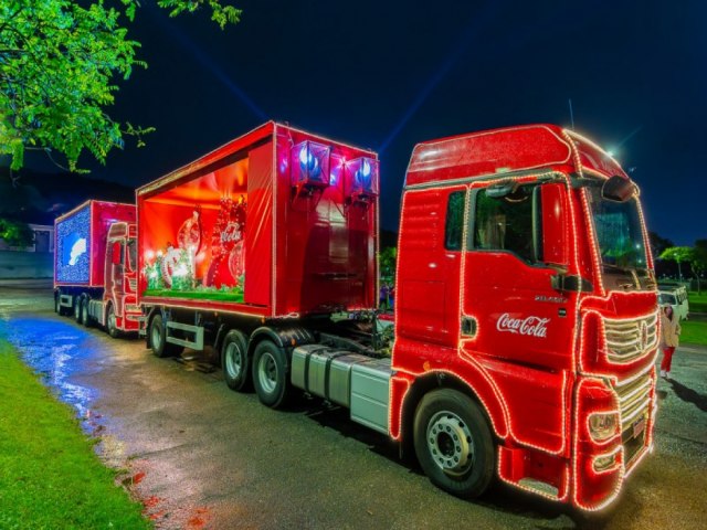 Caravana de Natal da Coca-Cola passar por Tubaro e Cricima nesta tera