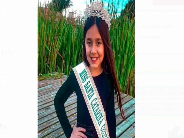 Menina de Laguna concorre  faixa de Miss Brasil Culture 2024 em Curitiba