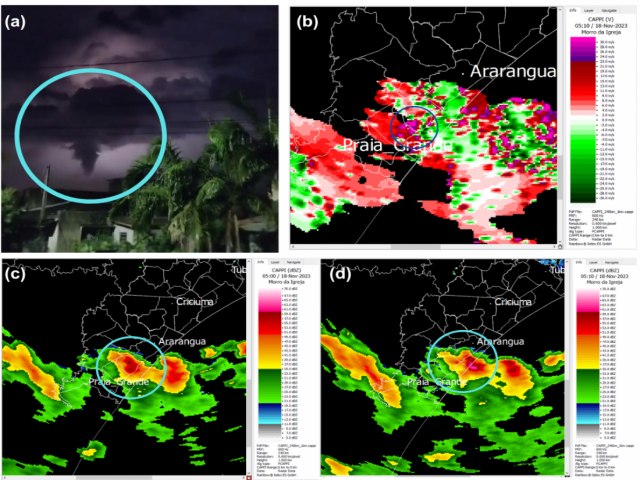 SC confirma quinto tornado em menos de um ms