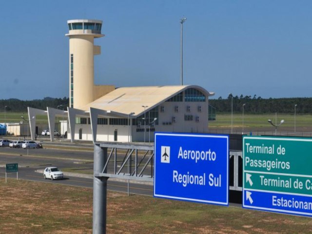 Aeroporto de Jaguaruna ser apresentado a investidores na Bolsa de SP na prxima semana