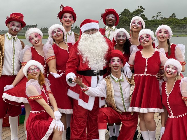 Teatro e dana marcam espetculo de Natal no Parque Diamante +Energia