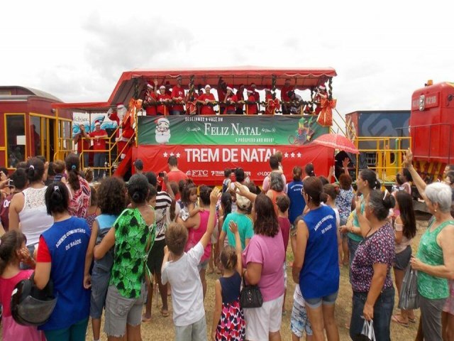 Trem de Natal passar por Laguna nesta quinta