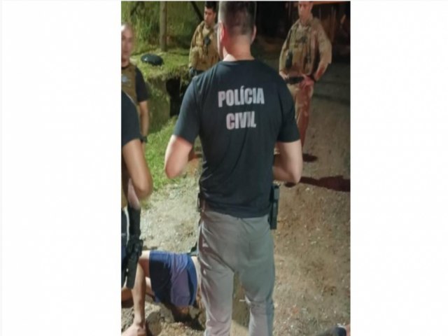 Polcia prende suspeito do brbaro homicdio que aconteceu em Garopaba