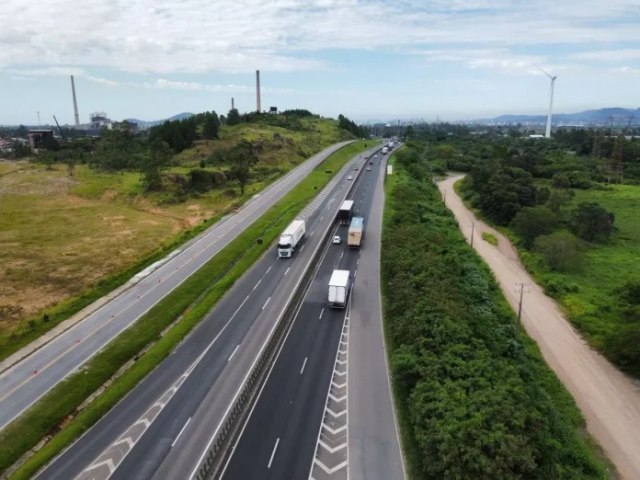 Obras preveem bloqueio temporrio na via marginal da BR-101 em Tubaro