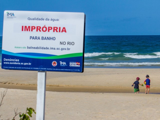 Apenas uma praia da Amurel est imprpria para banho, aponta relatrio do IMA; confira qual