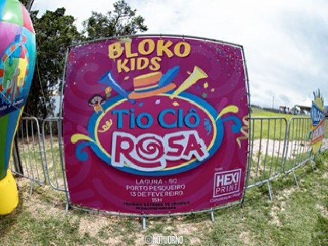 Carnaval Kids: Bloko Rosa e Tio Cl se unem e organizam bloquinho de carnaval para as crianas