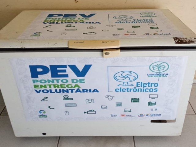 Novo ponto de coleta amplia destinao correta de eletroeletrnicos, pilhas e baterias