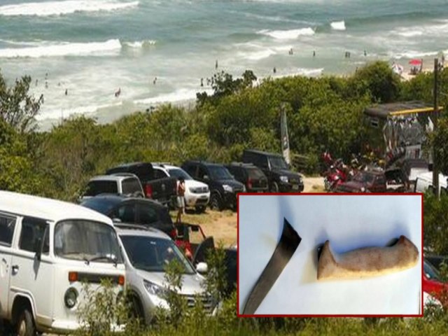 Desentendimento termina com vendedor esfaqueado na Praia do Rosa, em Imbituba