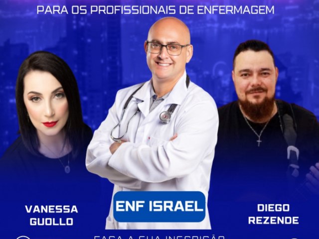 Evento gratuito reunir profissionais da enfermagem para palestra, coquetel e show musical