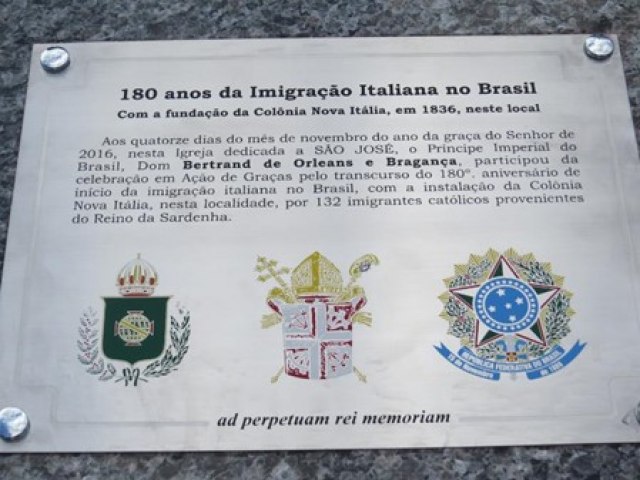 Imigrao italiana no Brasil completar 188 anos