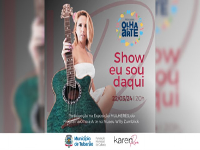 Karen Rosa se apresenta nesta sexta-feira (22) em homenagem ao ms da mulher