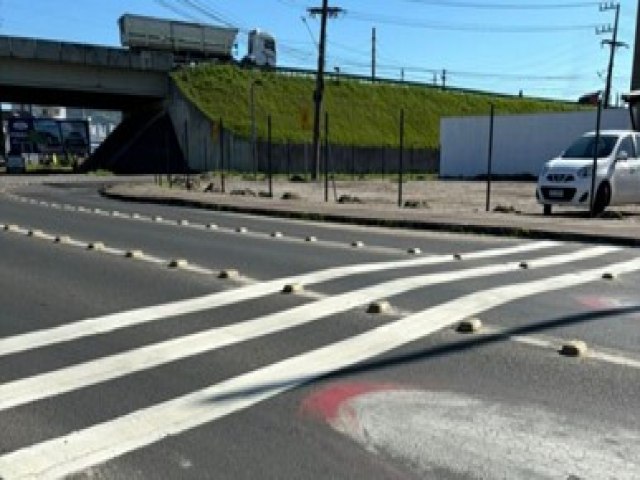 Sonorizador  instalado na Avenida Patrcio Lima