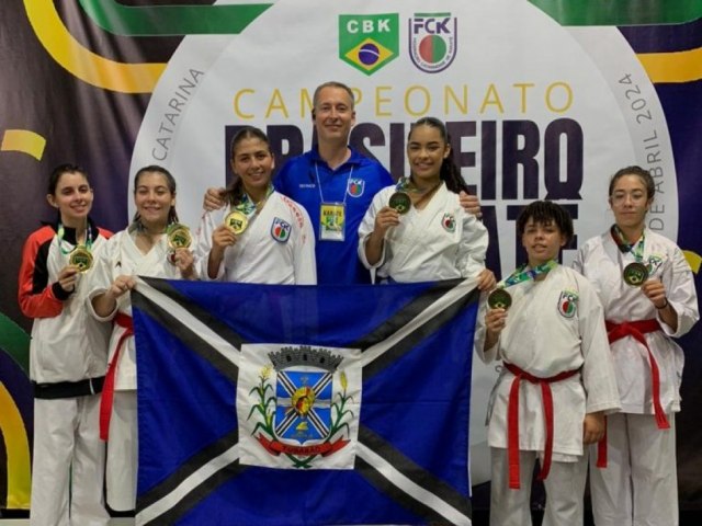 Equipe tubaronense brilha no Campeonato Brasileiro de Karat