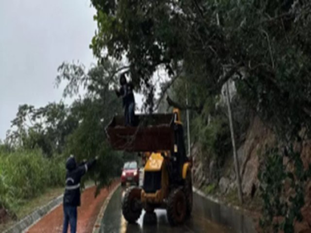 Garopaba registra quase 400 milmetros de chuva em 4 dias e suspende aulas