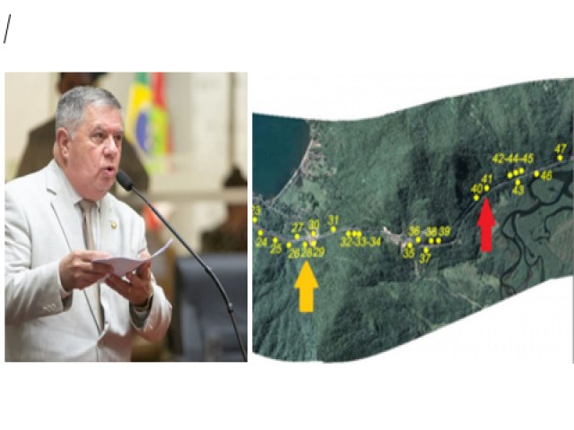 Deputado questiona inspees precrias no Morro dos Cavalos; trecho com deslizamentos no sbado (13) era considerado de risco 0