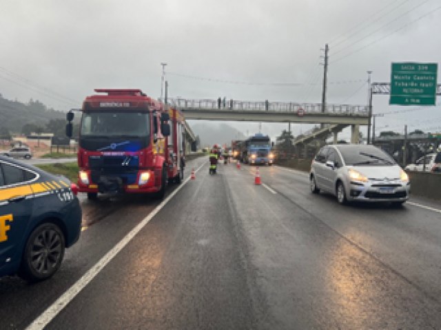 Mulher  atropelada a poucos metros de passarela na BR-101