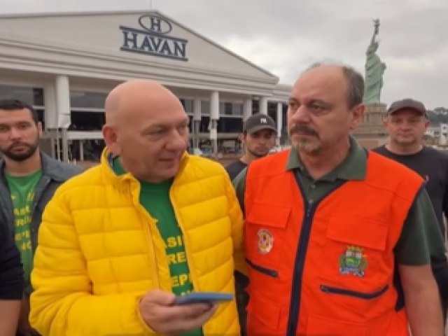 Luciano Hang anuncia doao de produtos a vtimas das enchentes aps ter loja destruda