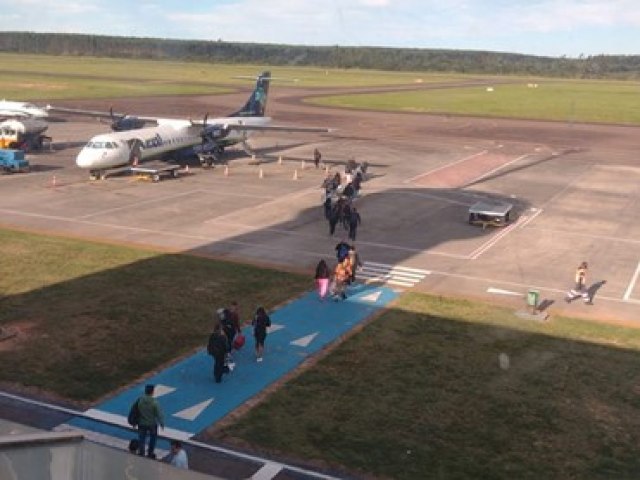 Movimento aumenta no aeroporto de Jaguaruna