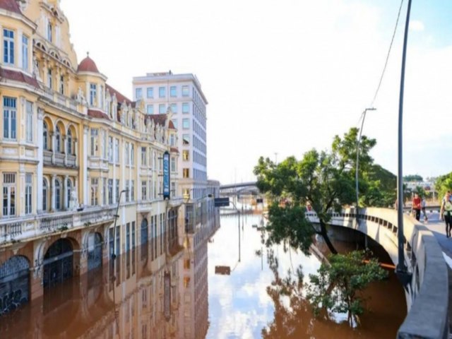 Nvel do Guaba volta a subir e se aproxima dos 4 metros; previso  de mais chuva