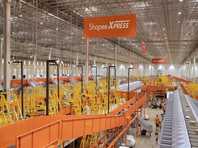 Gigante do comrcio eletrnico, Shopee inaugura hub logstico em Tubaro